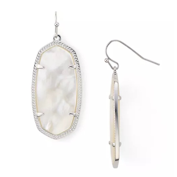 New Kendra Scott Signature Elle Drop Earrings - Picture 5 of 6